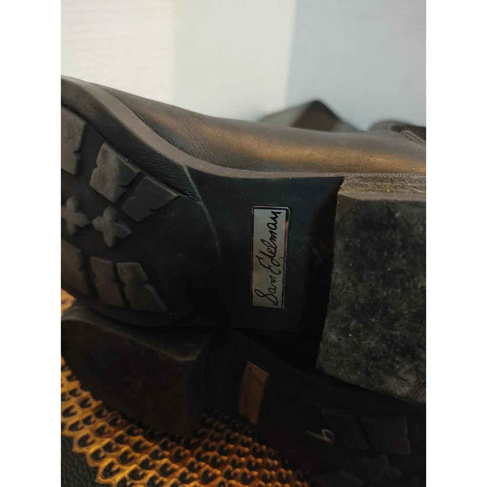 Sam Edelman Paradox Leather Boots Size 9